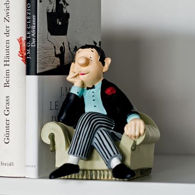 Buchstütze Loriot
