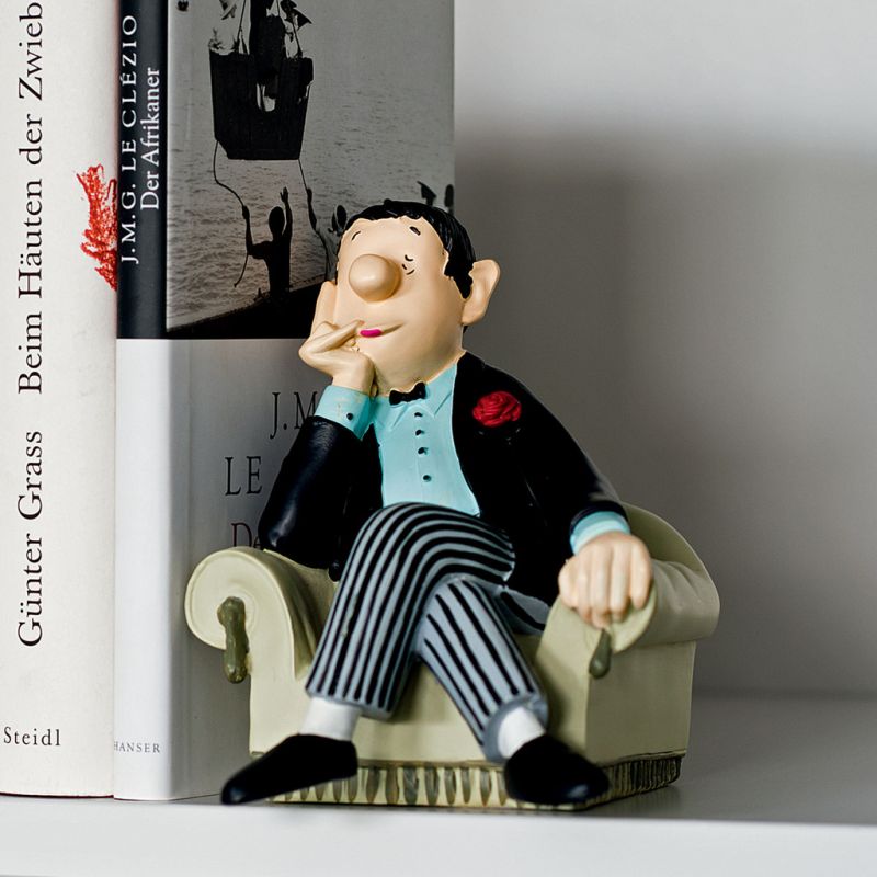 Buchstütze Loriot