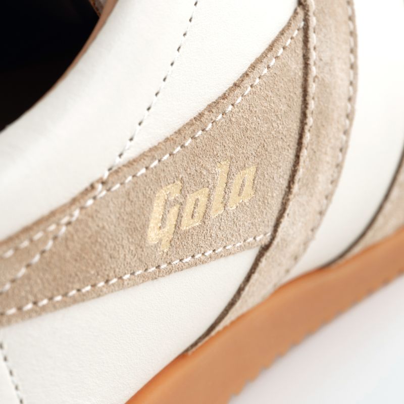 Gola Harrier Elite Herren Weiß / Beige Gr. 42 - 2