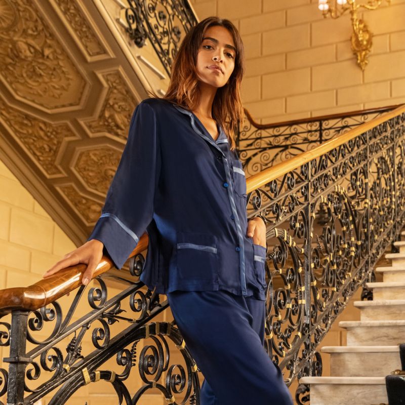 Hoomie Satinpyjama Ducale Damen - 2