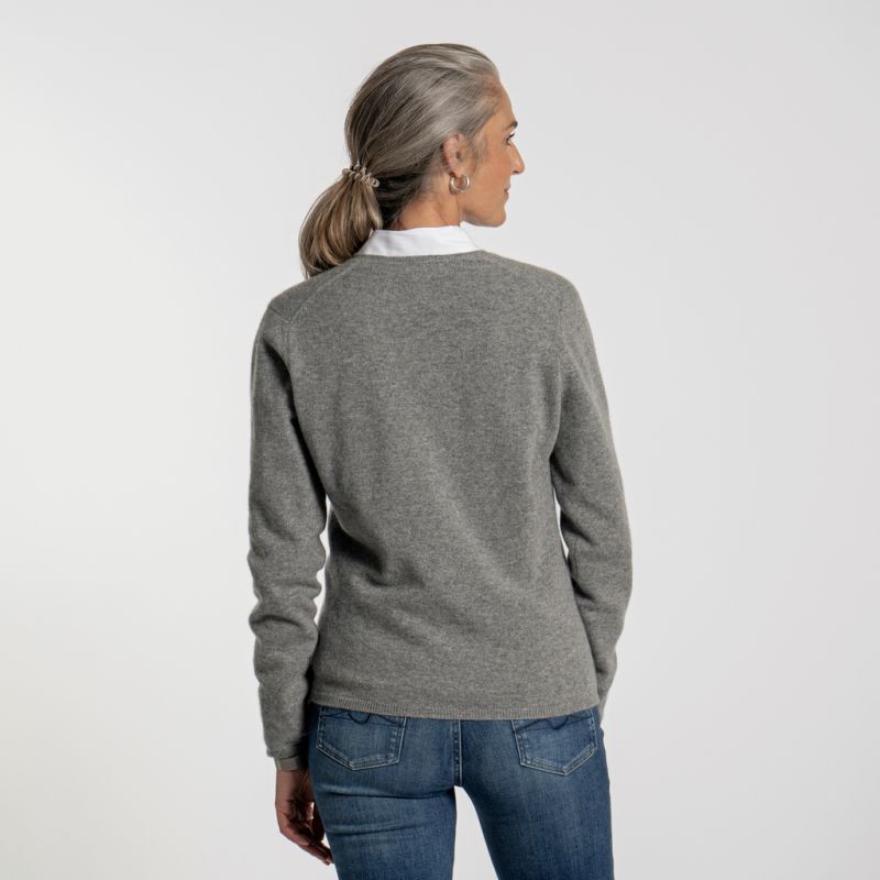William Lockie X Torquato V-Ausschnitt Kaschmir Flannel L - 2