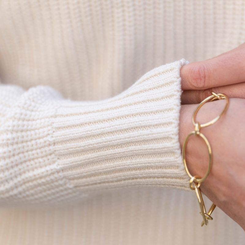 Sunday in Bed X Torquato Pullover Cream - 4