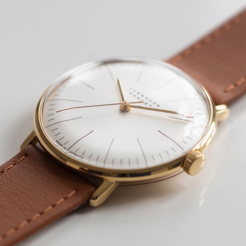 Max Bill Armbanduhr Gold 1962 - 3