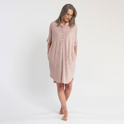 Sunday in Bed X Torquato Kleid Rania Frottee Powder L