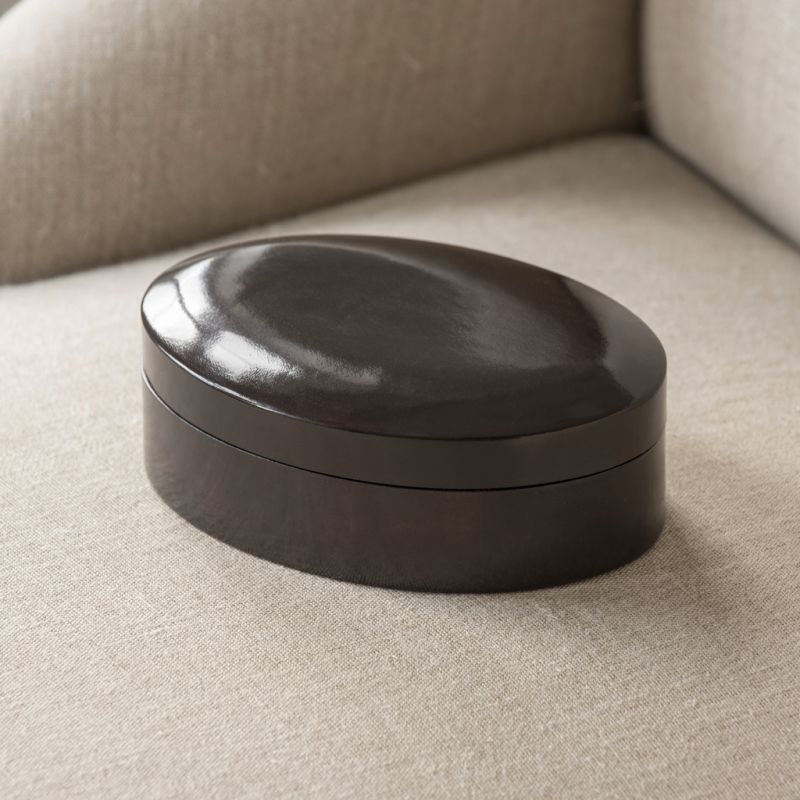 CAF Dose Leder oval - 2