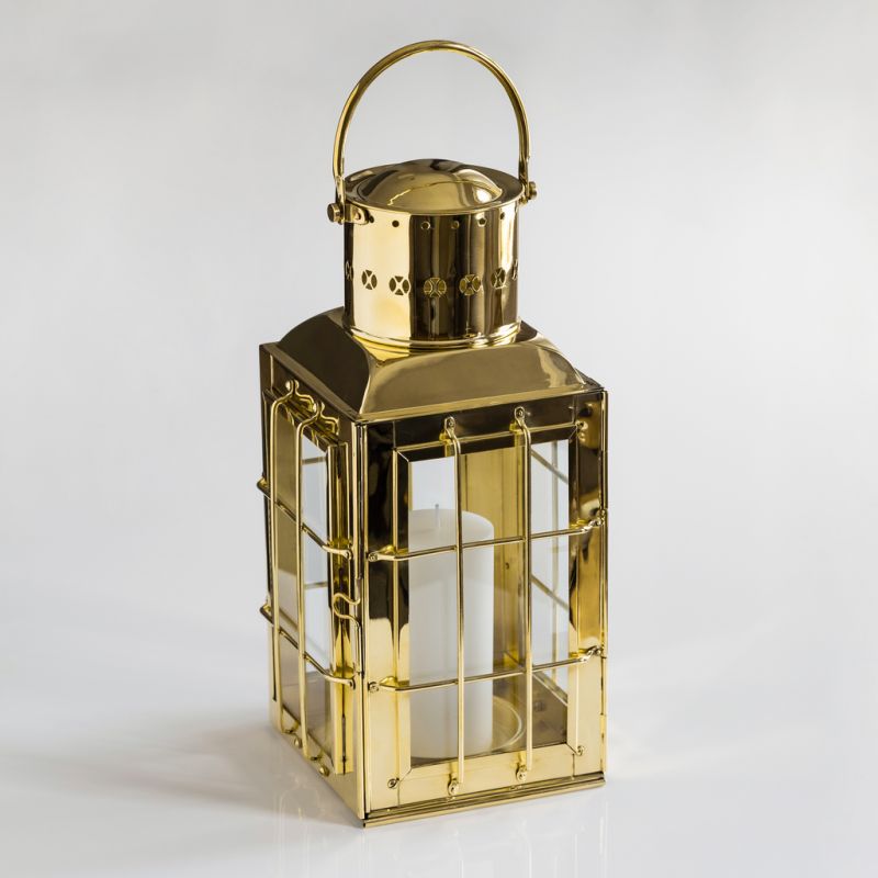 Messinglaterne Cargo Light - 3