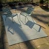 Outdoor-Teppich Nantucket Grau 60 x 90 cm - 3