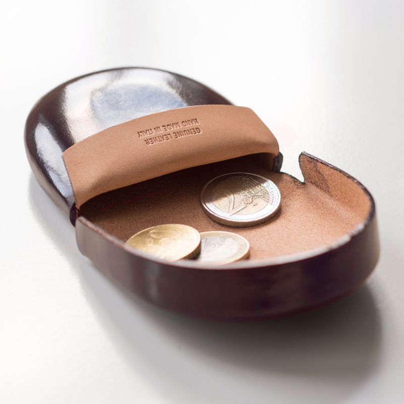 CAF Schüttelbörse Leder Braun
