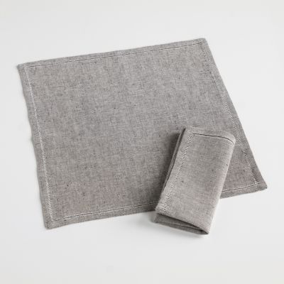 Busatti Serviette 40 x 40 cm Taupe - 2