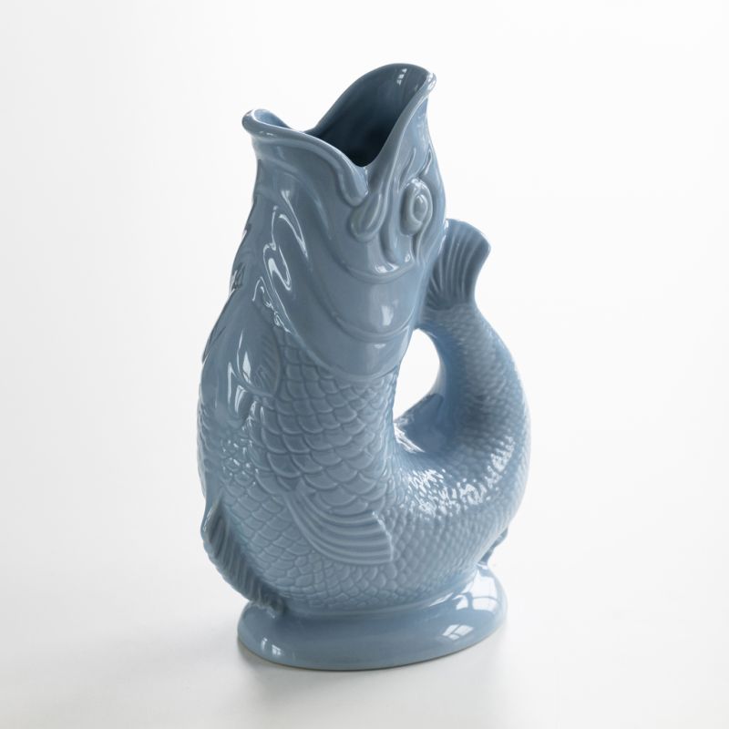 Karaffe Gluggle Jug Pale Blue