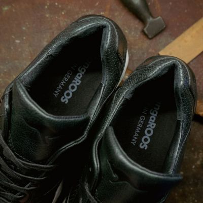 KangaROOS Leder-Sneaker Voltera Ultimate Black Gr. 43 - 3