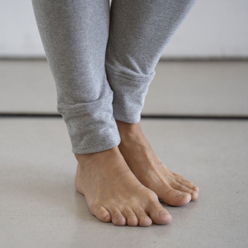 Sunday in Bed X Torquato Hose Ernestine Grau Melange L - 3