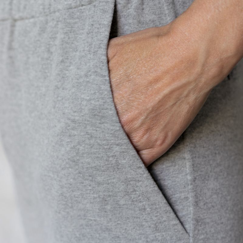 Sunday in Bed X Torquato Pyjamahose Pure Grau Melange M - 5