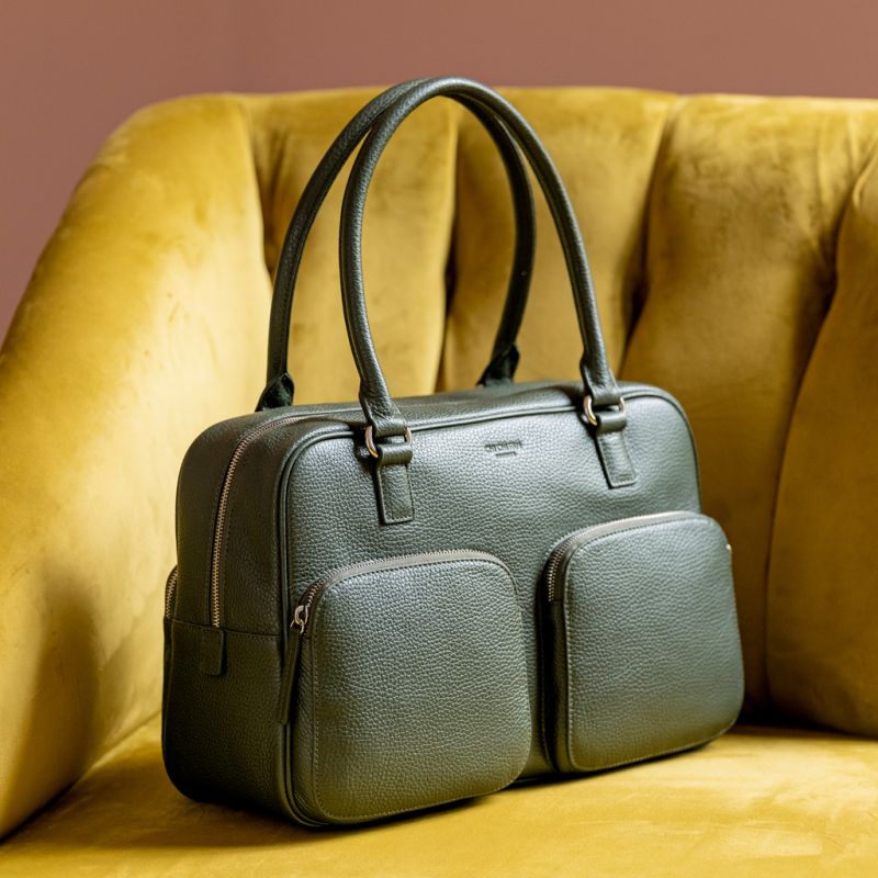 Chi Chi Fan x Torquato City Bag Loden - 3