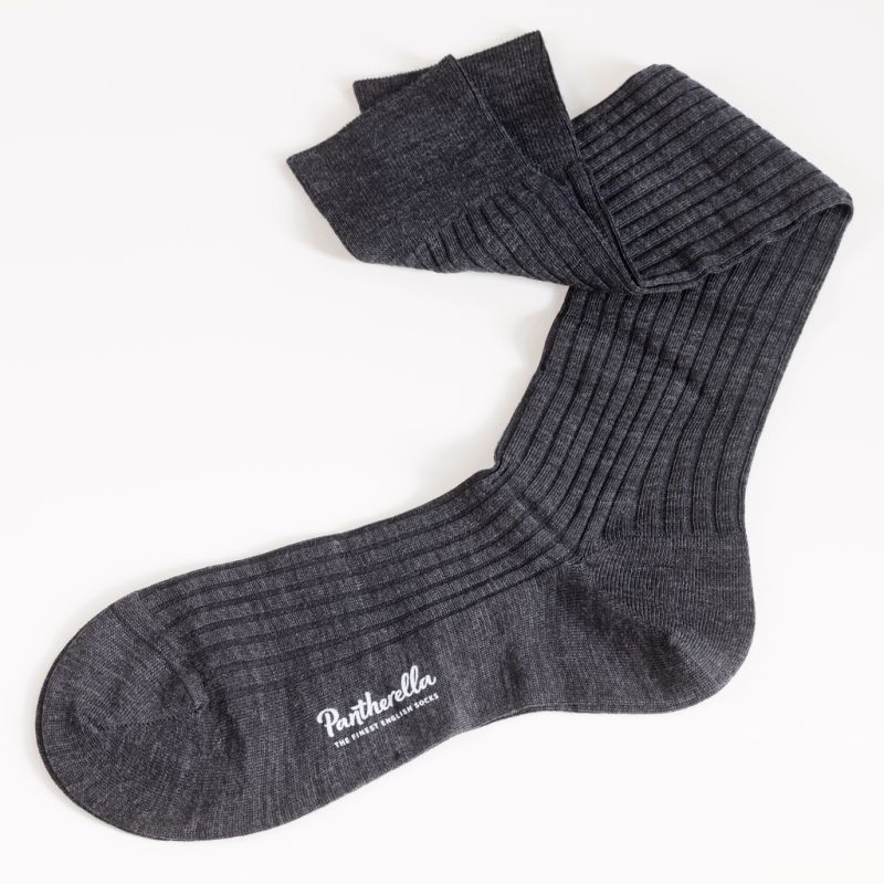 Pantherella Socken Laburnum Charcoal Gr. L
