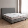 Revor Boxspringbett Pewter inkl. Matratzen H2 Dunkelgrau - 4