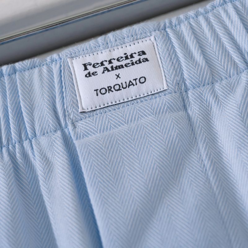 Ferreira de Almeida X Torquato Pyjama Hellblau S - 4