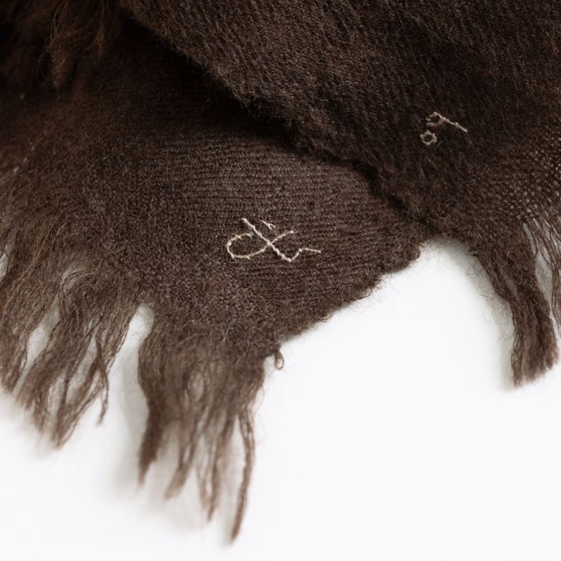 Kashmir Loom x Torquato Schal Dark Yak - 2