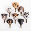 Handgeschnitzter Kleiderhaken Australischer Schäferhund - 2