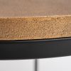 Beistelltisch Madras rund 69 cm Bronzegold - 4