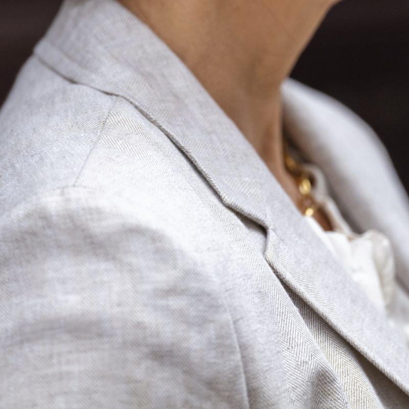 Risby & Leckonfield Damenblazer Hamptons Beige - 4