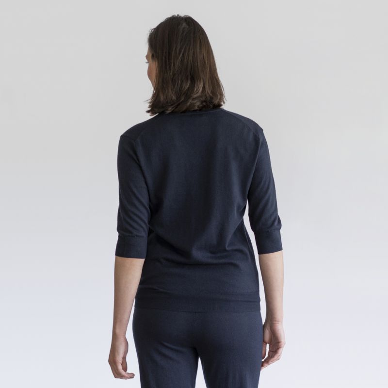 Sunday in Bed X Torquato Pullover Danielle Midnight S - 2