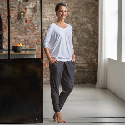 Sunday in Bed X Torquato Pyjamahose Mila lang nearly Black M - 2