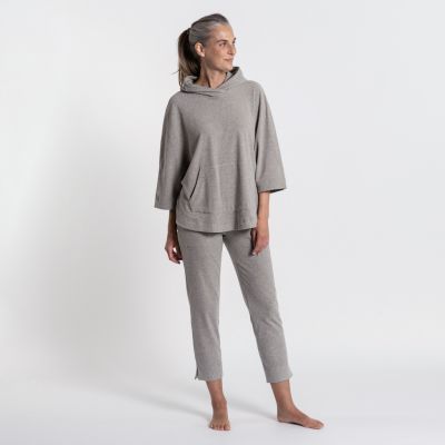 Sunday in Bed X Torquato Pyjamahose Pure Grau Melange M - 3