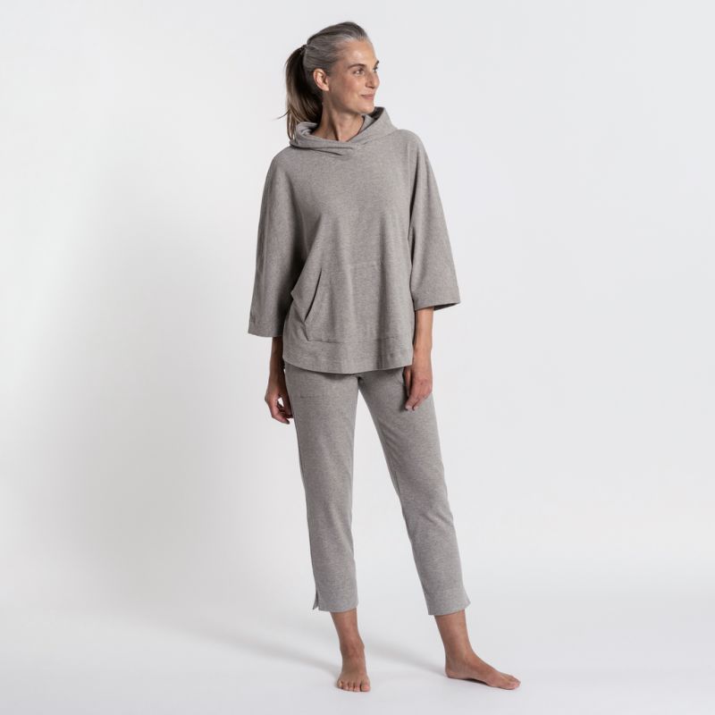 Sunday in Bed X Torquato Pyjamahose Pure Grau Melange M - 3
