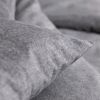 Flanellbettwäsche Smilla Grau 40 x 40 cm - 2