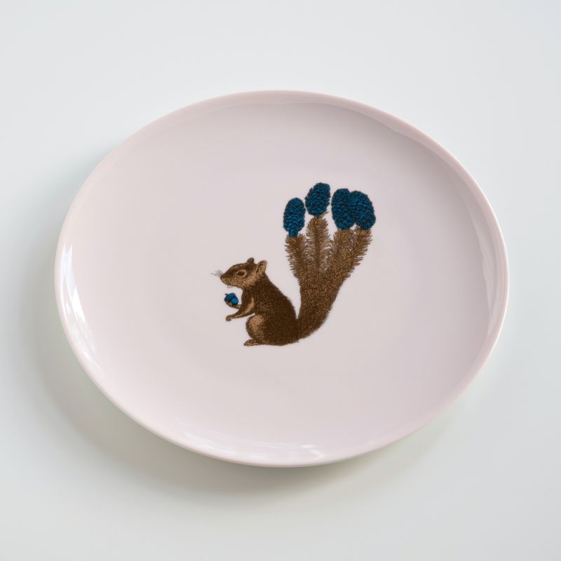 Somerset Großer Teller Eichhörnchen