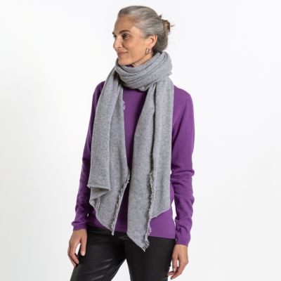 William Lockie X Torquato Kaschmirschal Flora Wrap - 3