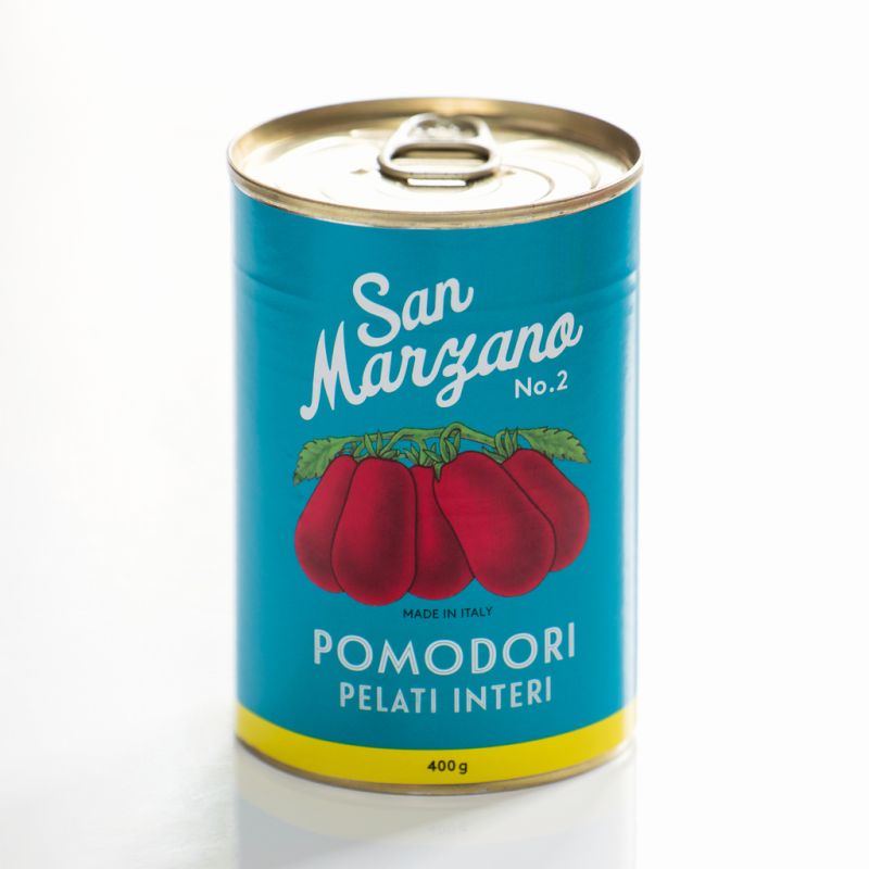 San Marzano Tomaten Rote Tomaten 400 g