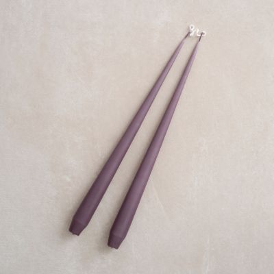 4 Ester & Erik Spitzkerzen Plum