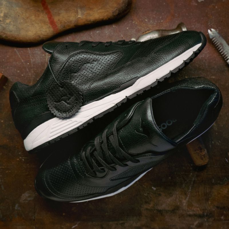 KangaROOS Leder-Sneaker Voltera Ultimate Black Gr. 43 - 5