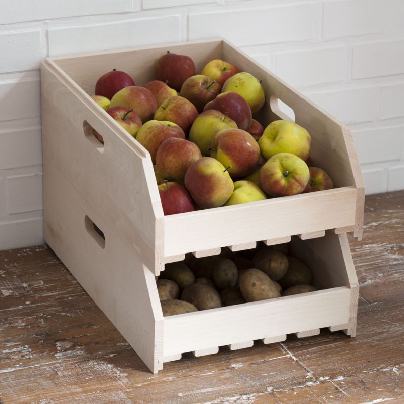 Stapelbare Obstkiste