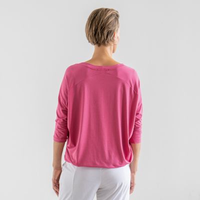 Sunday in Bed X Torquato Pyjamashirt Hazel Fuchsia M - 2