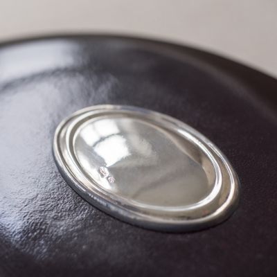 CAF Lederdose oval - 3