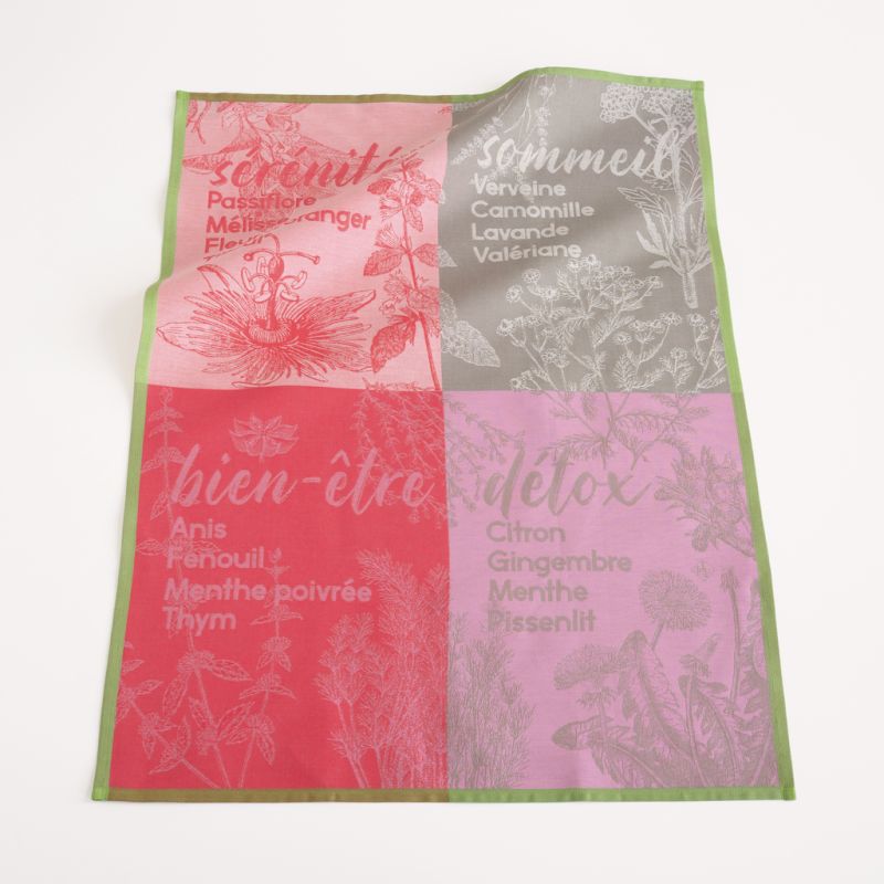 Le Jacquard Français Geschirrtuch Passiflore