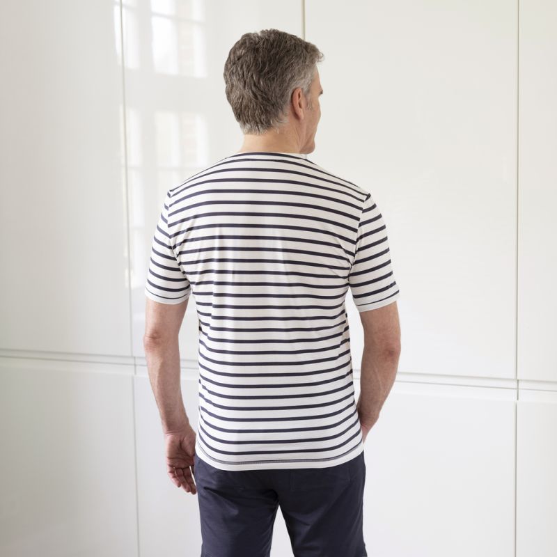 Sunday in Bed X Torquato Pyjamashirt John gestreift - 3