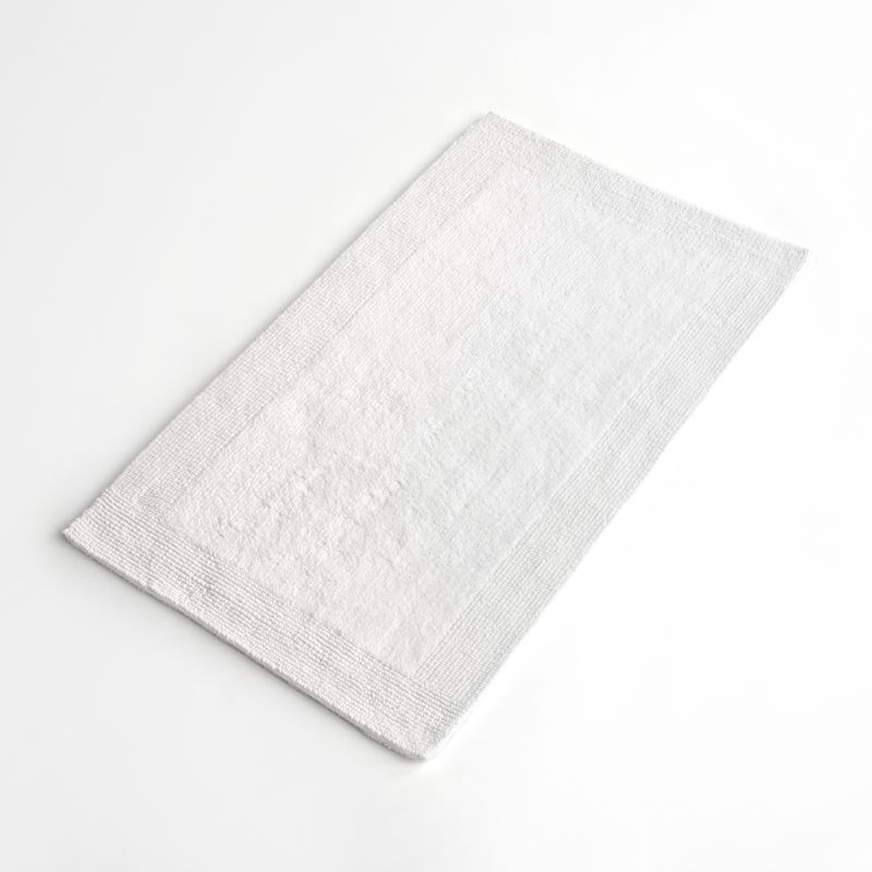 Rhomtuft Duschteppich weiss 50x75 cm