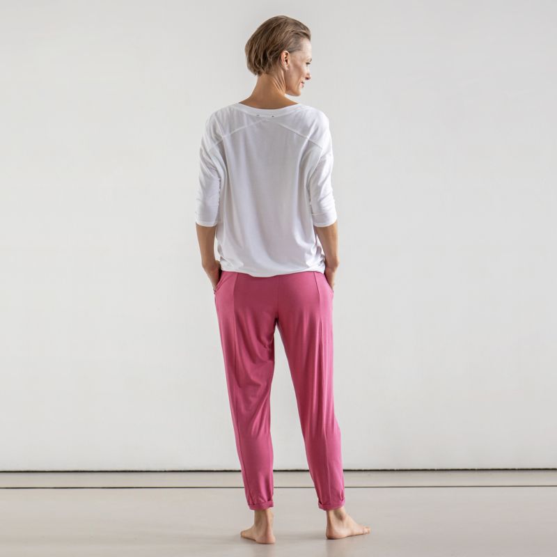 Sunday in Bed X Torquato Pyjamahose Mila lang Fuchsia M - 2