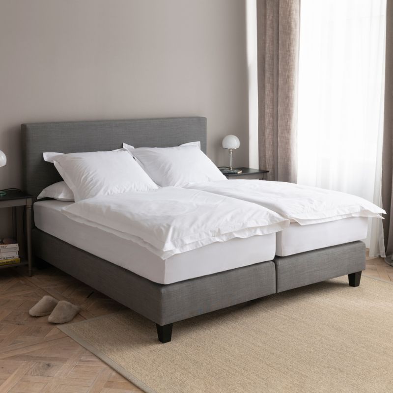 Revor Boxspringbett Pewter inkl. Matratzen H3 Dunkelgrau - 2