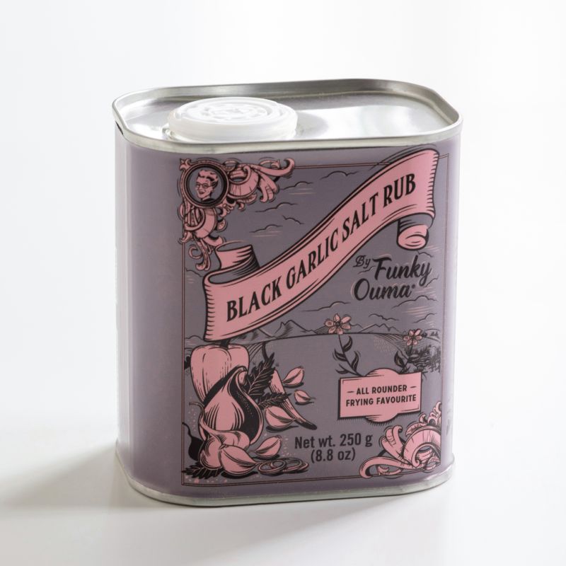 Gewürzmischung "Funky Ouma" Black Garlic Salt Rub