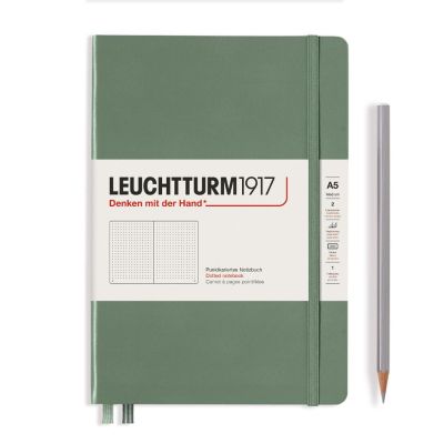Leuchtturm1917 Notizbuch A5 dotted Olive