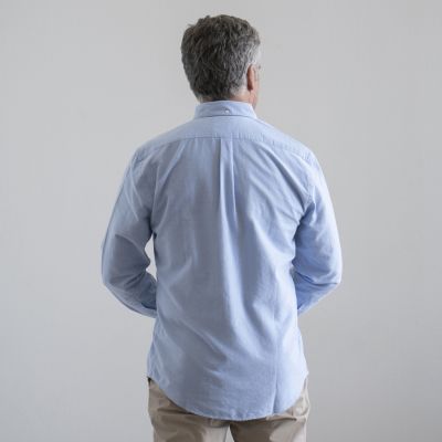 Portuguese Flanellhemd Hellblau Gr. S - 2