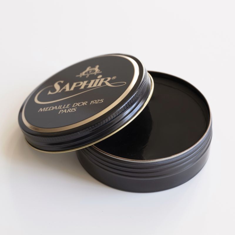 Saphir Glanzwachs dunkelbraun