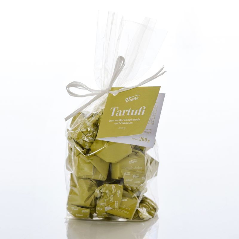 Tartufi bianchi al pistachio