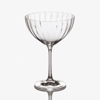 Cocktailgläser Plissee 6er-Set