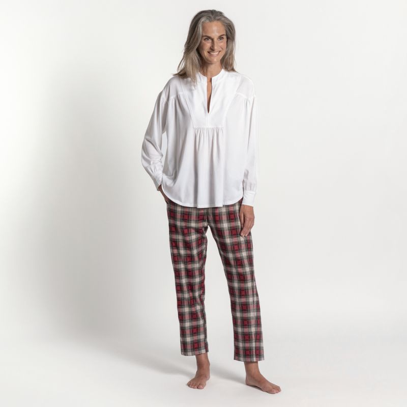 Sunday in Bed X Torquato Hose Chloe Tartan